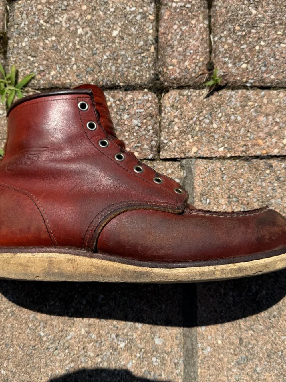 Red Wing Moc Toe Boot 8131 Size 10.5 D 6